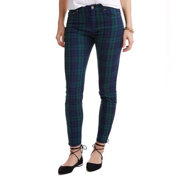 🍂 Vineyard Vines Blackwatch Plaid Pants – Size 10 - Picture 3 of 7